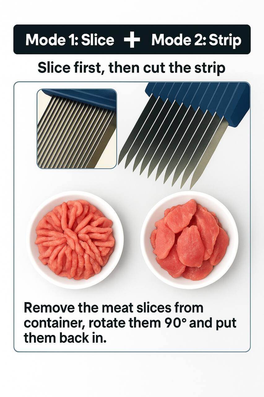 MeatTopia™ Manual Meat Slicer