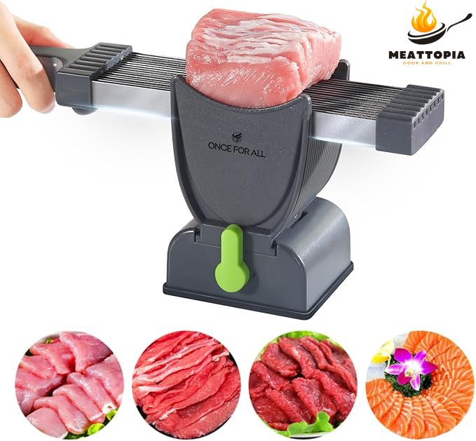 MeatTopia™ Manual Meat Slicer