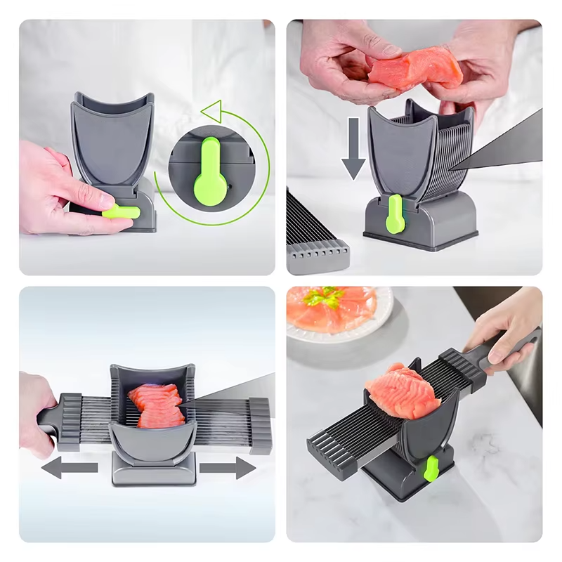 MeatTopia™ Manual Meat Slicer