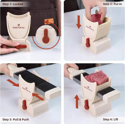 MeatTopia™ Manual Meat Slicer